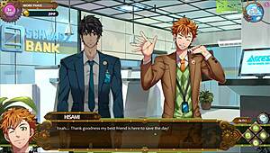 Craving That Sexy Model in Gay Hentai Game, Swedish Oil Massage Turns Hot for Happy Ending