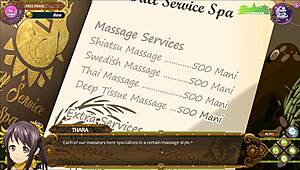 Craving That Sexy Model in Gay Hentai Game, Swedish Oil Massage Turns Hot for Happy Ending