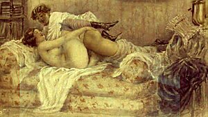 Back in the day, vintage erotic illustrations sparked wild fantasies in secret rooms