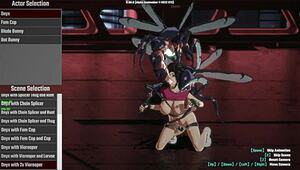 この純粋なオニキスアニメの3Pバンキングが大好き