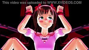 Hey, wanna play a sexy game challenge with jiggly Haruka in 3D?