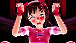 Hey, wanna play a sexy game challenge with jiggly Haruka in 3D?