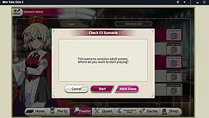 Mist Train Girls Encounter Messina In SS Rank Scene