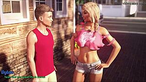 Intense scenes with wife and stepmother in erotic encounter