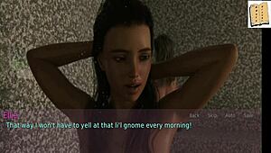 A Brunette Wife And Her Stepmother In A Cartoon Emotional Tale