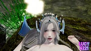 Ninja breaks free from restraint in wild uncensored action