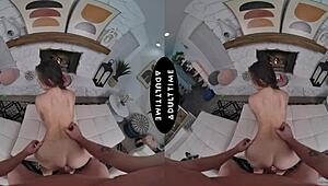 Scarlett Alexis grabs tits before riding Kyle Mason 😏