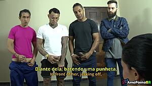 Best Friends Fuck Stepmom Over a Bet – Can You Believe It?