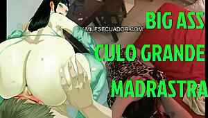 Me Encanta Dominar A Mi Hijastro Con Mis Nalgotas