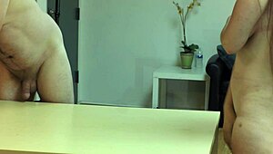 Audrey Decker undergoes detailed casting interview focusing on her big tits.