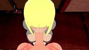 samui bangs hard in wild pov naruto fantasy