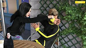 erotica 36 from the anime hentai game series