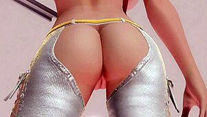 Hitomi from Doa5, Want to See My Beach Ass Close-Up?
