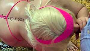 Colombian Latina with big oiled ass gets fucked hard by Rico