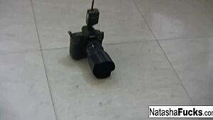 natasha nice alone time tease