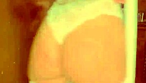 latina girl shows her big ass and small tits in sexy display