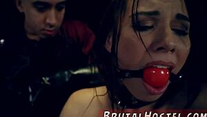 punishment time, aidra fox gets rough anal bondage 😈