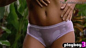 Stunning Blonde MILF Katya Clover Reveals Perfect Body Posing Naked in Rain.