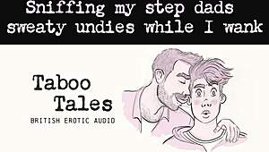 He Couldn't Resist Sniffing His Stepdad's Underwear in Erotic Audio