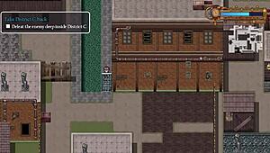 Detective Girl Exposes Small Tits To Old Man In Steam City! Photo Taken!