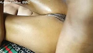 Man, his huge cock is hitting my tummy so deep while I’m licking him.