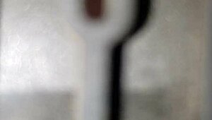 Intense face fucking stretches her tight pussy