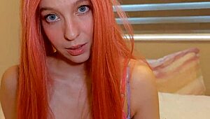 Helping My Step-Sister with Bedtime Turns into Taboo Blowjob Fun.