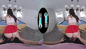 Wetvr pool table tease fuck vr porn with april valentino 😍