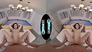 Wetvr pool table tease fuck vr porn with april valentino 😍