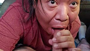 Sucking Best Friend's Cock Outdoors