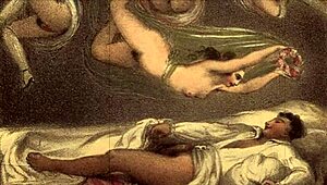 Wow, check out this wild vintage illustration from way back!