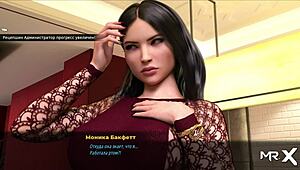 why does she suck finger while caressing in hentai game?