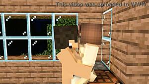 My Crush Invited Me Over After School for Minecraft Fun!