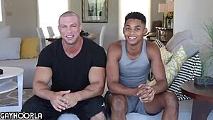 track star ian gets sean costin to pound hard on his bbc