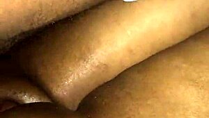 she explored every inch of her soft ebony bubble butt during play.