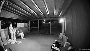 Homemade Public Sex with Bent Over Creampie Action