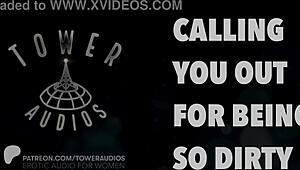 You're such a dirty woman in this erotic audio!