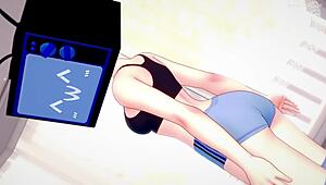 warming up tv woman's vagina with steamy rubbing