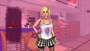 Hentai Game Ep 20: Stepmom's Friend Milf Gives Epic Assjob Massage