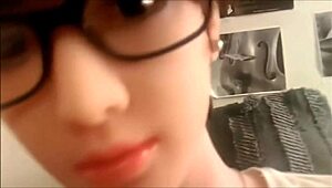 Get ready for this sexy asian love doll's hardcore banging session!