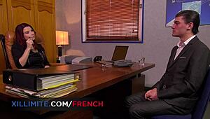 busty french milf julie valmont takes it deep in anal