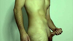 High quality webcam session with young amateur stroking solo