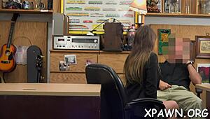 Nude Amateur Paid to Strip Bare! Then She Gets Fucked Hard in Wild Session.