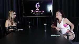 Wow! Watch This Safada Suck with Passion and Strip the Host After Wild Confessions