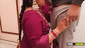 Punjabi bhabhi, you craving Bihari's dick while he's in the bathroom?