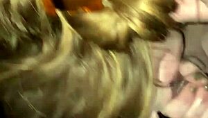 Cuckold Watches Cheating Lover with Big Black Cock in Car