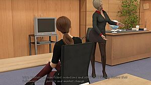 big city pleasures 16: mrs cooper invites john home for private chat