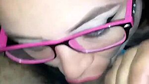 My stepbrother begged for release while parents away. I used my mouth to help him out.