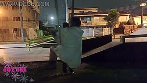 My buddies took me to check out the wild street scene.