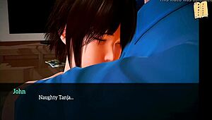 My New Family 213 in Erotic Cartoon Game Action